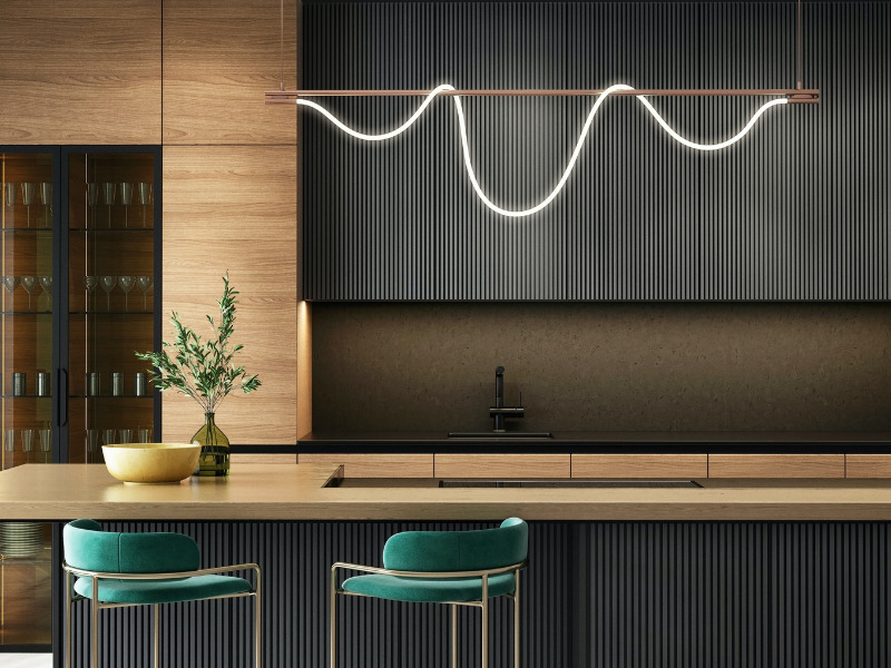 Custom home interior design project